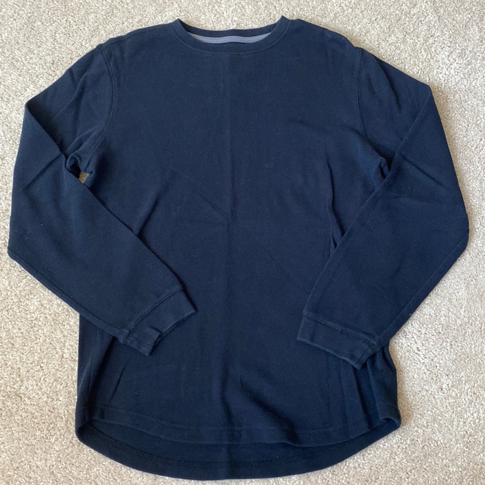 CSG long sleeve black top
